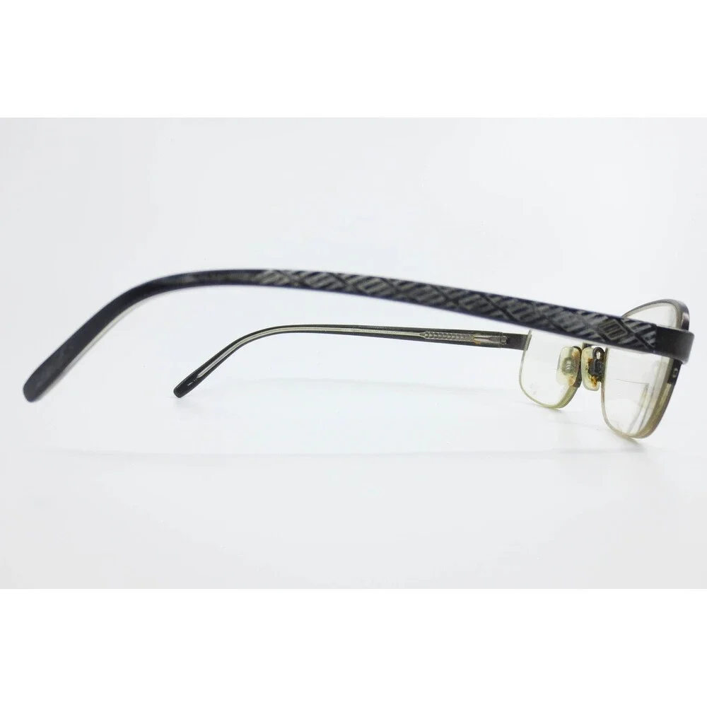 Joseph Abboud JA163 Stormcloud Eyeglasses Mens Rectangular Semi-Rimless